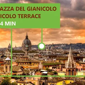  Appartamento Trastevere-monteverde Iper-accessoriata